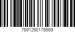 Código de barras (EAN, GTIN, SKU, ISBN): '7891260178669'