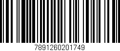 Código de barras (EAN, GTIN, SKU, ISBN): '7891260201749'