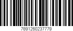 Código de barras (EAN, GTIN, SKU, ISBN): '7891260237779'