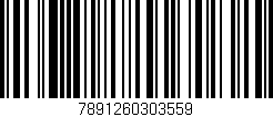Código de barras (EAN, GTIN, SKU, ISBN): '7891260303559'
