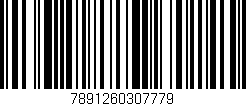 Código de barras (EAN, GTIN, SKU, ISBN): '7891260307779'