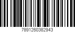 Código de barras (EAN, GTIN, SKU, ISBN): '7891260382943'