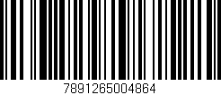 Código de barras (EAN, GTIN, SKU, ISBN): '7891265004864'
