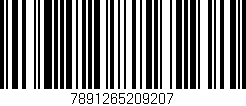 Código de barras (EAN, GTIN, SKU, ISBN): '7891265209207'