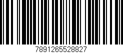 Código de barras (EAN, GTIN, SKU, ISBN): '7891265528827'