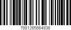 Código de barras (EAN, GTIN, SKU, ISBN): '7891265664938'