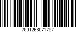 Código de barras (EAN, GTIN, SKU, ISBN): '7891266071797'