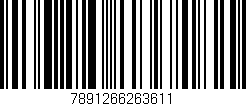 Código de barras (EAN, GTIN, SKU, ISBN): '7891266263611'