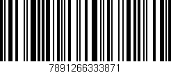 Código de barras (EAN, GTIN, SKU, ISBN): '7891266333871'