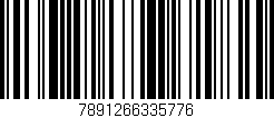 Código de barras (EAN, GTIN, SKU, ISBN): '7891266335776'