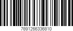 Código de barras (EAN, GTIN, SKU, ISBN): '7891266336810'