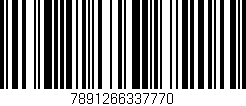 Código de barras (EAN, GTIN, SKU, ISBN): '7891266337770'