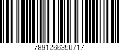 Código de barras (EAN, GTIN, SKU, ISBN): '7891266350717'