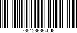Código de barras (EAN, GTIN, SKU, ISBN): '7891266354098'