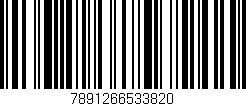 Código de barras (EAN, GTIN, SKU, ISBN): '7891266533820'