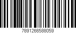 Código de barras (EAN, GTIN, SKU, ISBN): '7891266588059'