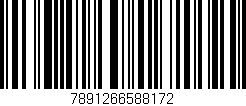 Código de barras (EAN, GTIN, SKU, ISBN): '7891266588172'