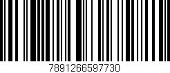 Código de barras (EAN, GTIN, SKU, ISBN): '7891266597730'
