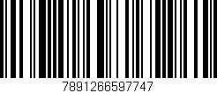 Código de barras (EAN, GTIN, SKU, ISBN): '7891266597747'