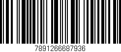 Código de barras (EAN, GTIN, SKU, ISBN): '7891266687936'
