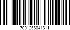 Código de barras (EAN, GTIN, SKU, ISBN): '7891266841611'