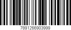 Código de barras (EAN, GTIN, SKU, ISBN): '7891266903999'