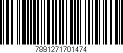 Código de barras (EAN, GTIN, SKU, ISBN): '7891271701474'