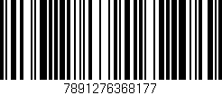 Código de barras (EAN, GTIN, SKU, ISBN): '7891276368177'