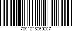 Código de barras (EAN, GTIN, SKU, ISBN): '7891276368207'