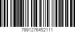 Código de barras (EAN, GTIN, SKU, ISBN): '7891276452111'