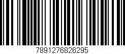 Código de barras (EAN, GTIN, SKU, ISBN): '7891276826295'