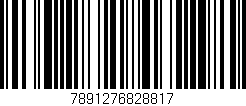 Código de barras (EAN, GTIN, SKU, ISBN): '7891276828817'