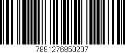 Código de barras (EAN, GTIN, SKU, ISBN): '7891276850207'