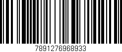 Código de barras (EAN, GTIN, SKU, ISBN): '7891276968933'