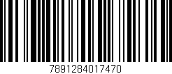 Código de barras (EAN, GTIN, SKU, ISBN): '7891284017470'