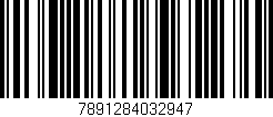 Código de barras (EAN, GTIN, SKU, ISBN): '7891284032947'