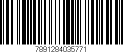 Código de barras (EAN, GTIN, SKU, ISBN): '7891284035771'