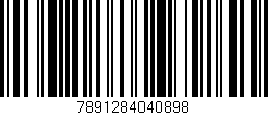 Código de barras (EAN, GTIN, SKU, ISBN): '7891284040898'