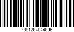 Código de barras (EAN, GTIN, SKU, ISBN): '7891284044896'
