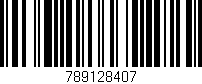 Código de barras (EAN, GTIN, SKU, ISBN): '789128407'