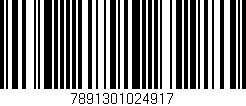 Código de barras (EAN, GTIN, SKU, ISBN): '7891301024917'
