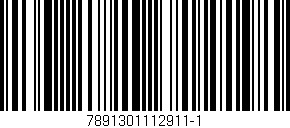 Código de barras (EAN, GTIN, SKU, ISBN): '7891301112911-1'