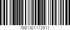 Código de barras (EAN, GTIN, SKU, ISBN): '7891301112911'