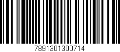 Código de barras (EAN, GTIN, SKU, ISBN): '7891301300714'