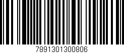 Código de barras (EAN, GTIN, SKU, ISBN): '7891301300806'