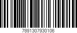 Código de barras (EAN, GTIN, SKU, ISBN): '7891307930106'