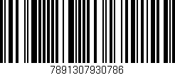 Código de barras (EAN, GTIN, SKU, ISBN): '7891307930786'