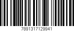 Código de barras (EAN, GTIN, SKU, ISBN): '7891317129941'