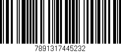 Código de barras (EAN, GTIN, SKU, ISBN): '7891317445232'