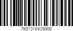 Código de barras (EAN, GTIN, SKU, ISBN): '7891318429668'